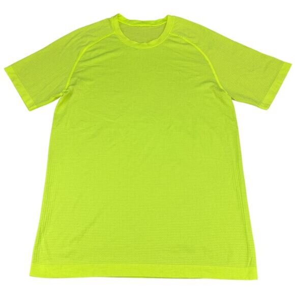 LULULEMON Metal Vent Tech Short-Sleeve Shirt Size Small Highlight Yellow - Picture 5 of 8